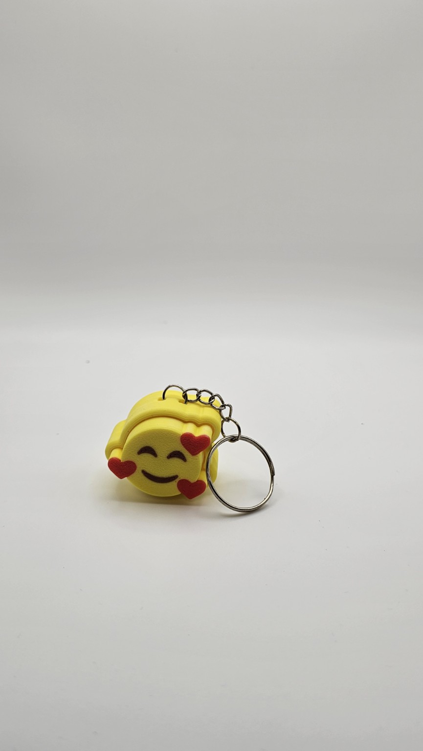 Heart Emoji Keychain - view 1
