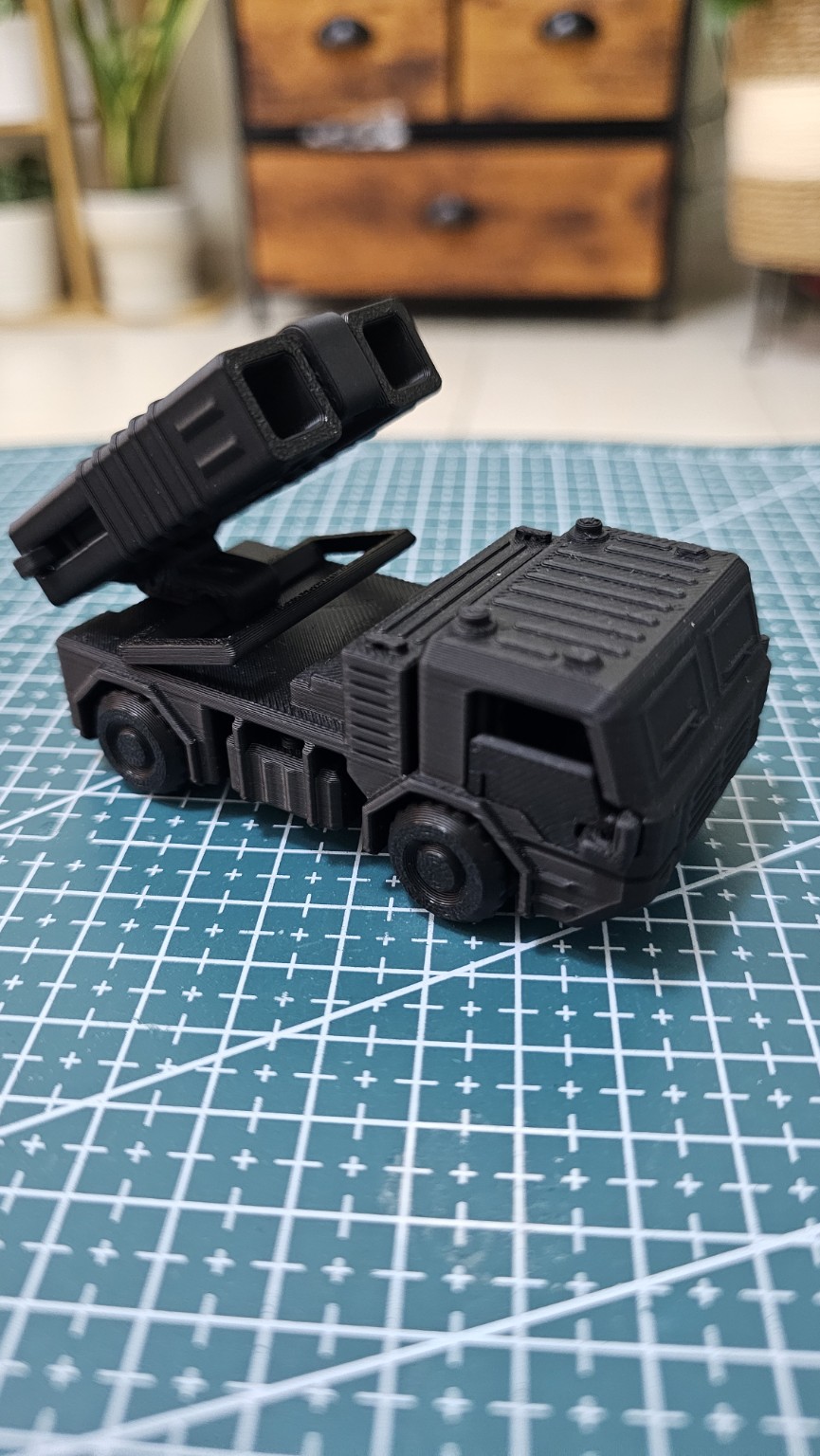 Launcher Truck Model - view 1