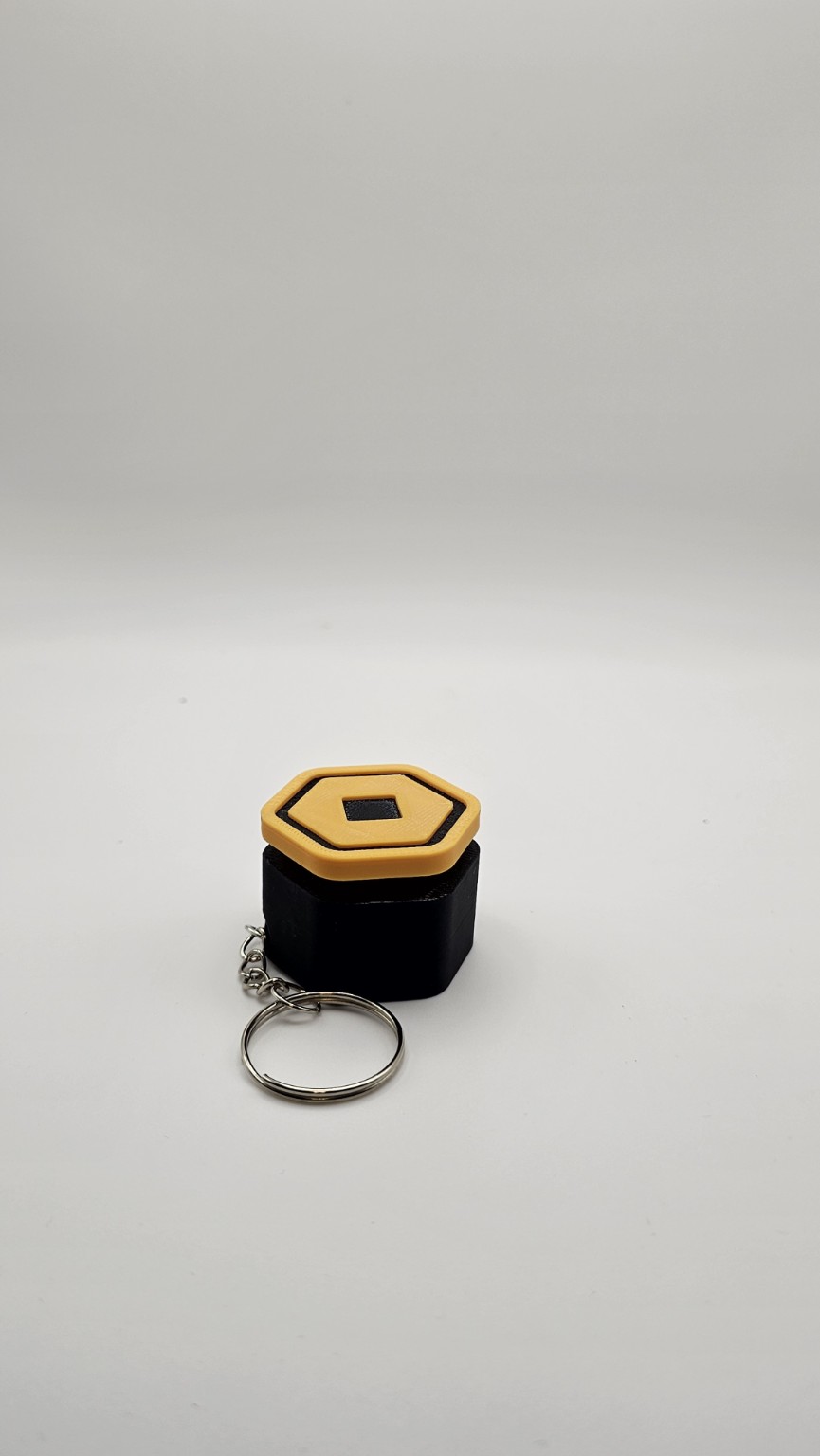 Mini Storage Box Keychain - view 1