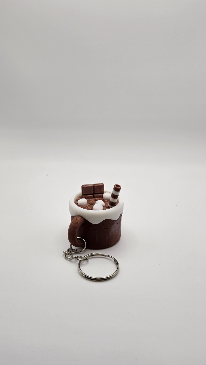 Hot Chocolate Mug Keychain - view 1