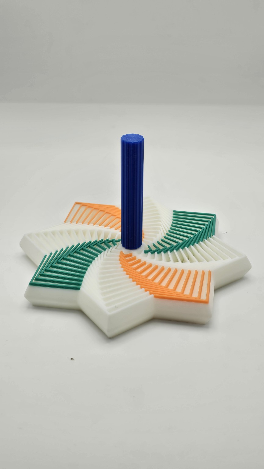 Star Spiral Kinetic Desk Toy - view 1